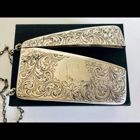 Antique Sterling Calling Card Case - Picture 5 of 6